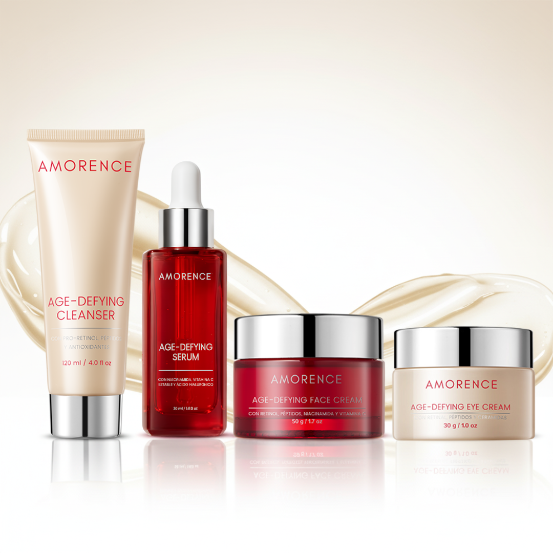 Amorence© Age-Defying — Rutina Antiedad Avanzada Piel Madura